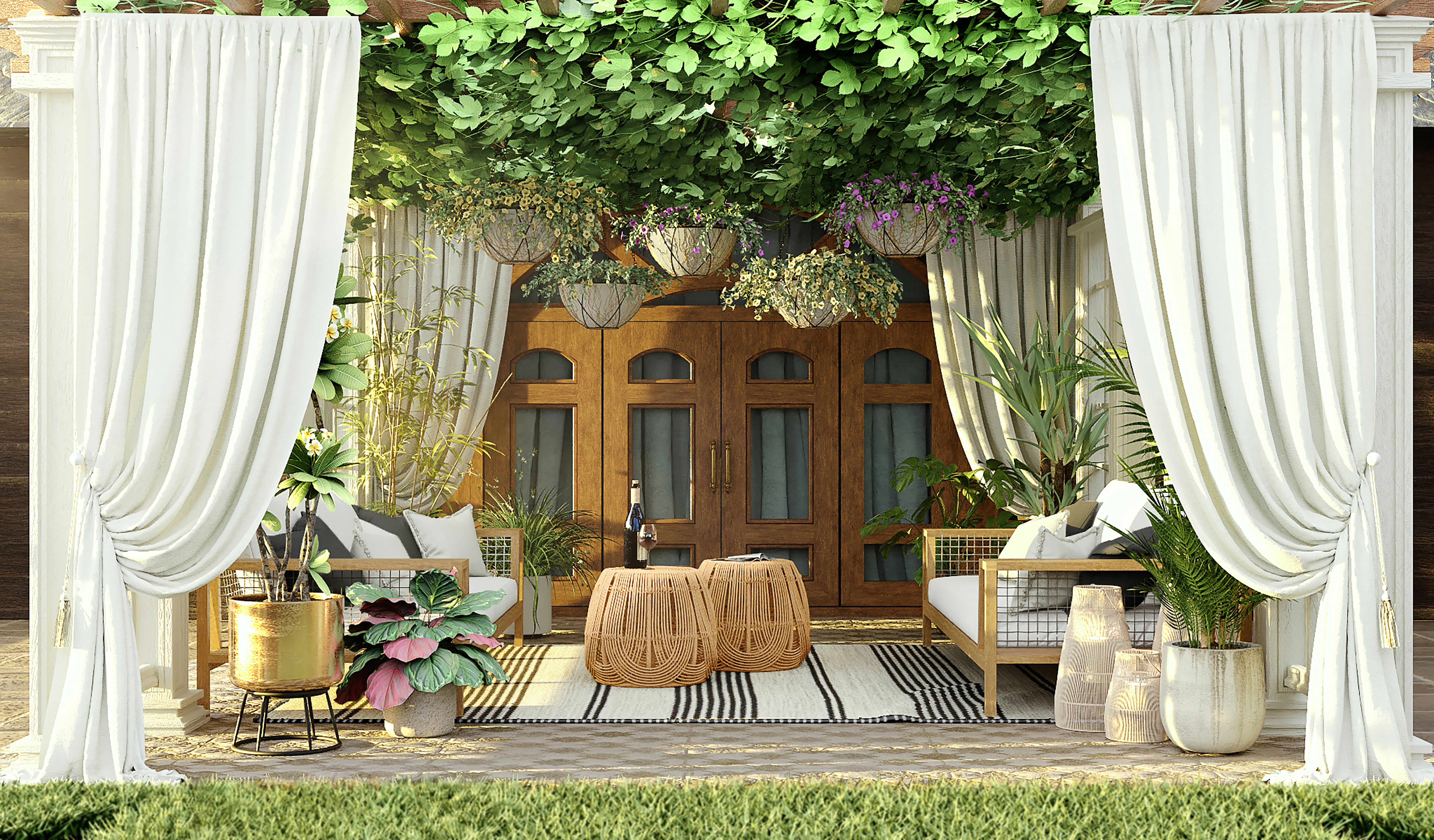 Outdoor Garden Lounge Veranda